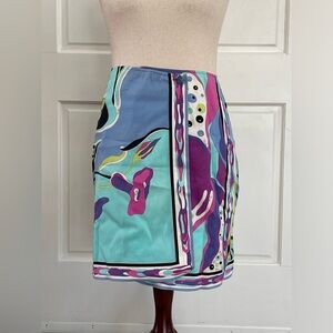 Vintage Emilio Pucci Wrap Around Skirt
